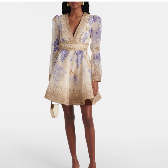 ZIMMERMANN
Dawning Plunge printed minidress - Picture 6 of 10